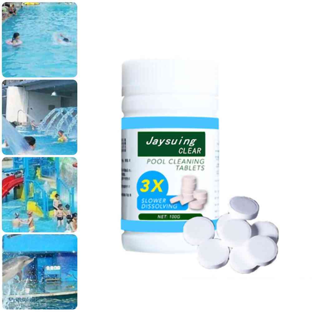 Pillole disinfettanti, pastiglie di cloro per piscine