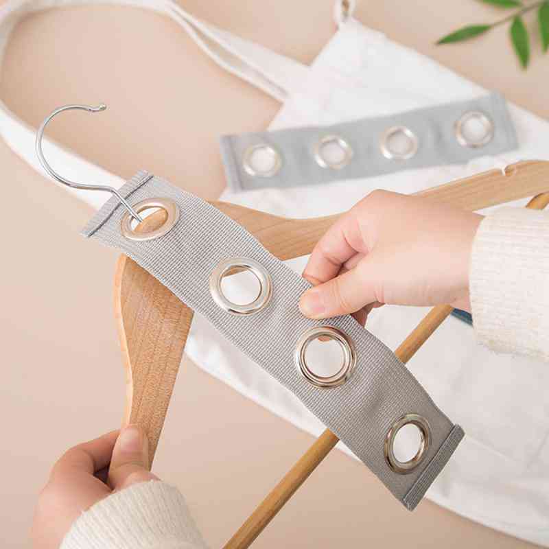 Space Saving Plastic Cloth Hanger With Hook