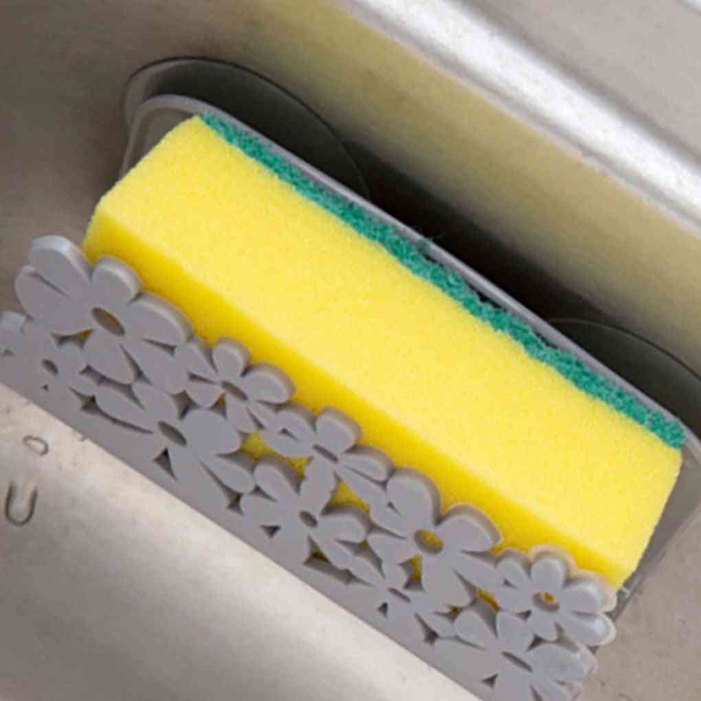 стойка за сушене на вендуза за чинии, чистачки за съхранение на сапун