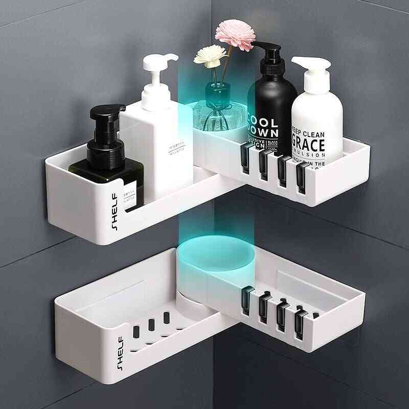 Bathroom Corner Shelves, Shampoo Holder, Kitchen Storage Rack
