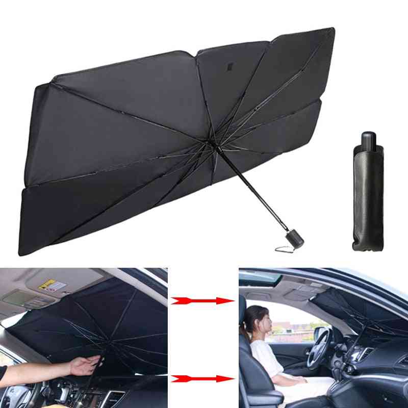 Car Sunshade Umbrella, Uv Windshield Cover