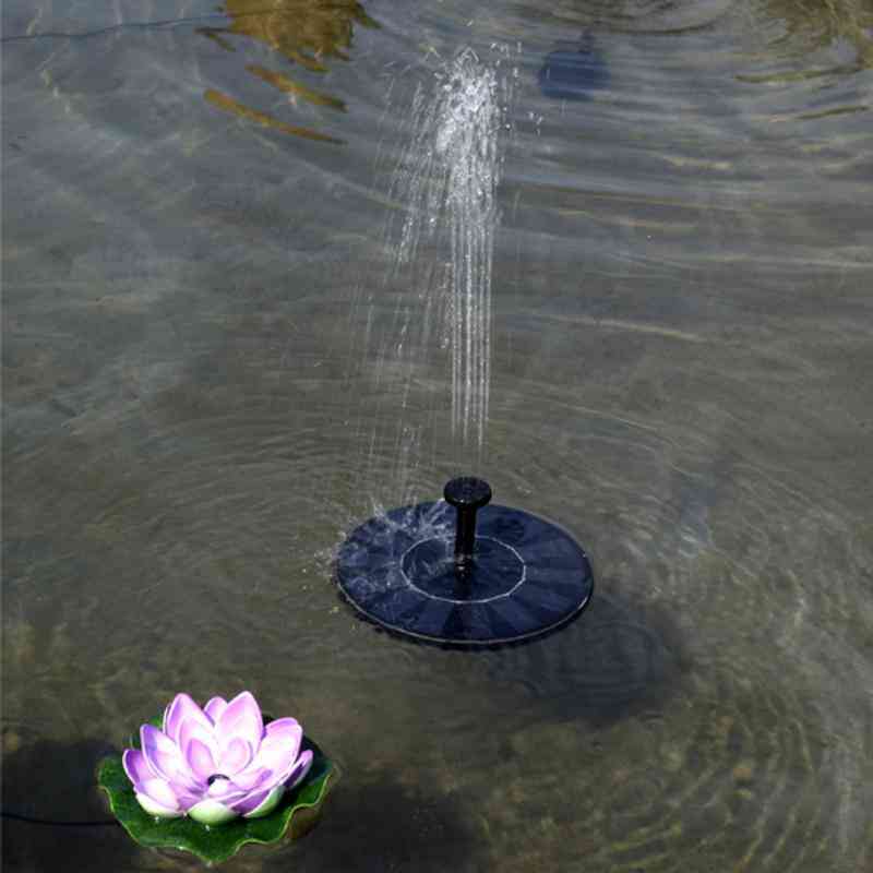 Mini Solar- Water Bionic Fountain (black)