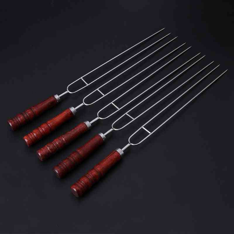 Roasting Forks With Bag, Camping Barbecue Skewers Tool