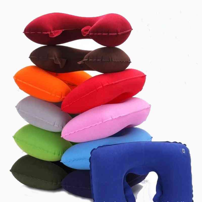 U-shape Travel Pillow, Airplane Inflatable Neck Accessories
