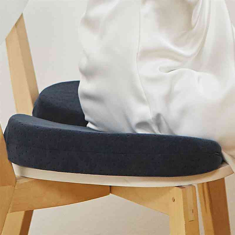Cuscino del sedile antidolorifico in memory foam ortopedico per sedia da ufficio