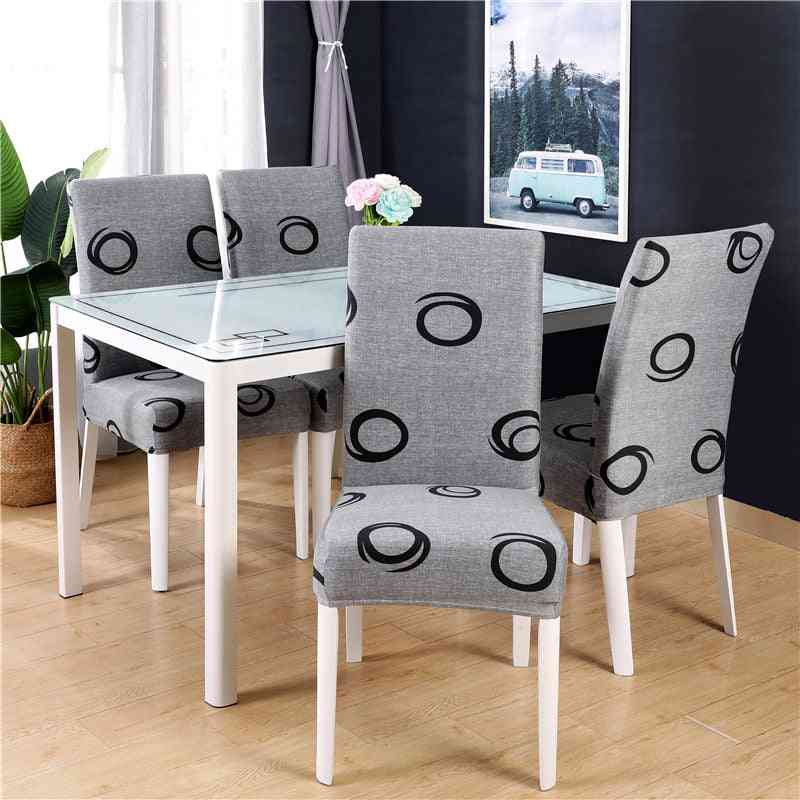 Geometry Pattern, Elastic Stretch Chair Covers