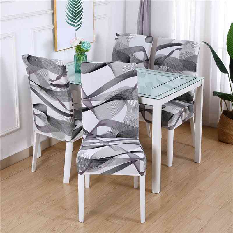Geometry Pattern, Elastic Stretch Chair Covers