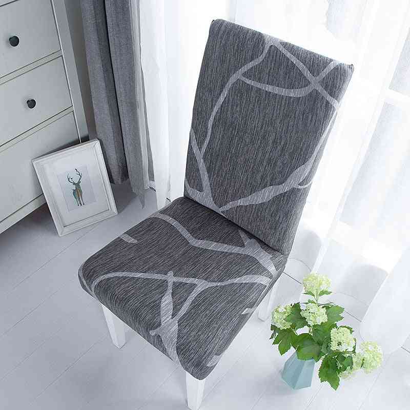 Spandex Elastic Stretch, Dining Chair Seat Cover
