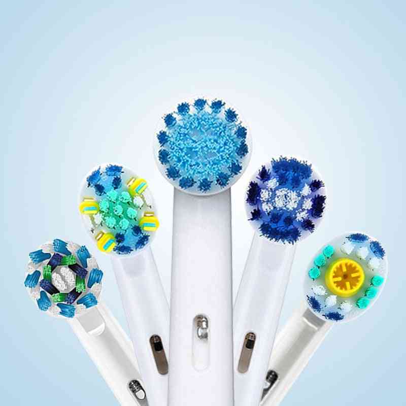 3d- Clean Cross, Electric Toothbrush, Heads Replacement, Brush Spare Parts