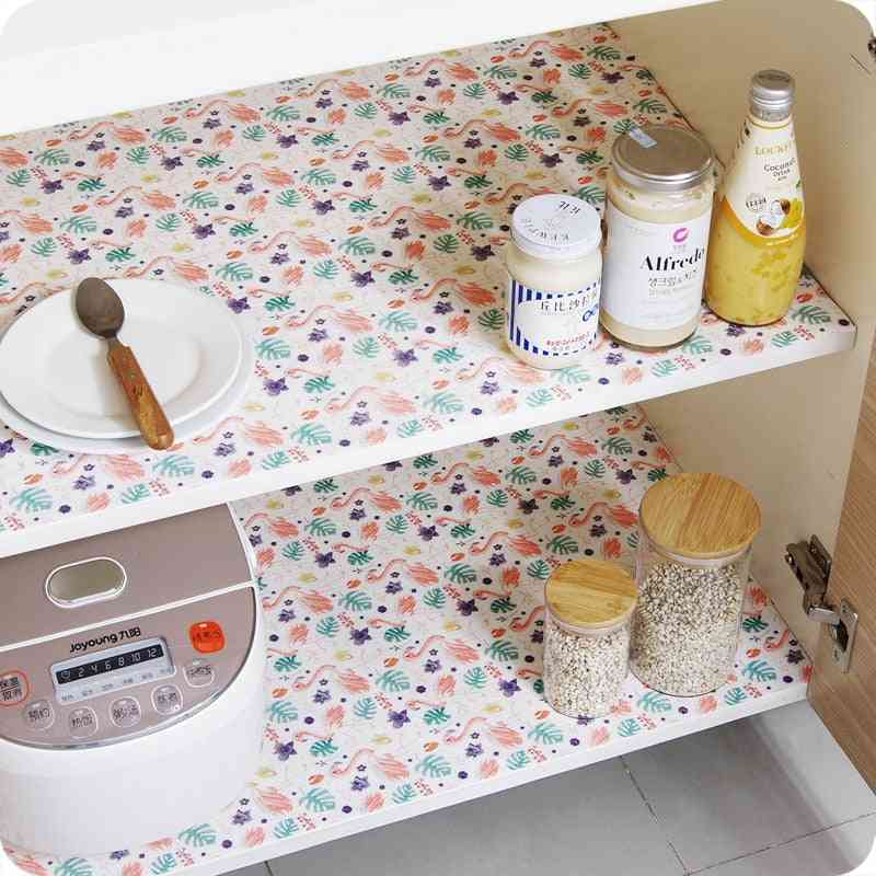 Drawers Cabinet Shelf Liners Cupboard Placemat Waterproof Oil Proof Mat
