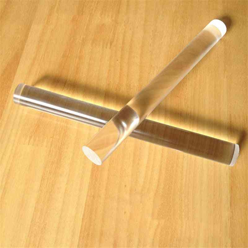 Solid Transparent Pottery Clay Roller, Acrylic Polymer Rolling Stick Diy Tools