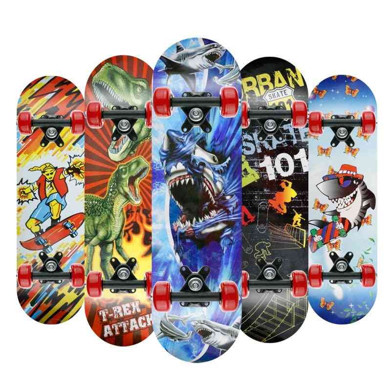 Disney congelé - skateboard double-rocker, dessins animés pour adolescents, longboard spiderman