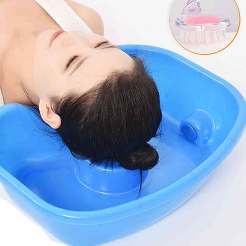 Neck Rest, Hair Washing, Sink Basin (blue)