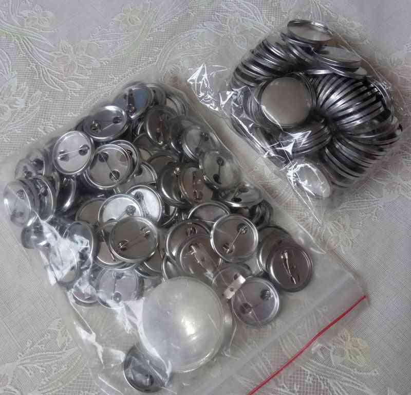Badge Button-pins Button Maker Blank Raw Material Pins Buttons Parts