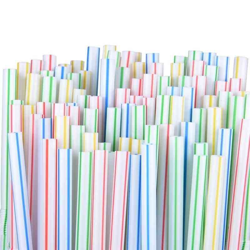 Disposable Flexible Plastic Straws, Bar Accessories