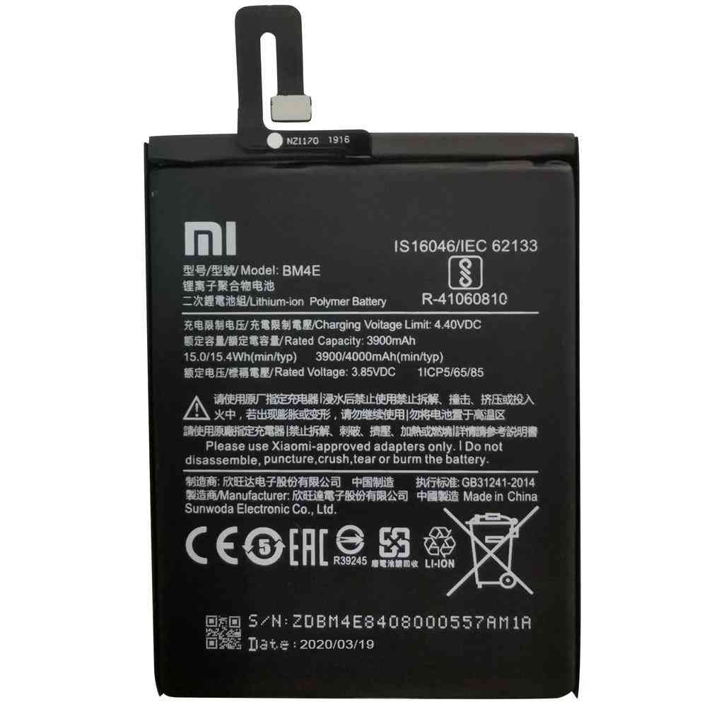 Original Replacement- Battery Bm4e For Xiaomi