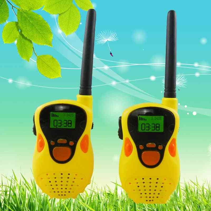 Mini Portable- Handheld Radio, Outdoor Interphone, Walkie Talkies Toy For