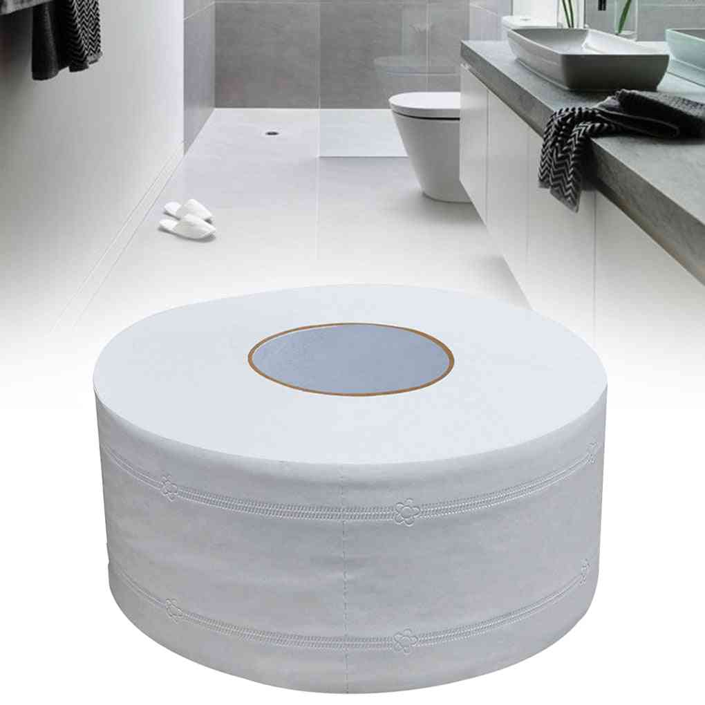 Wood Pulp Big Roll Toilet Tissue Paper For Bathroom, Washroom