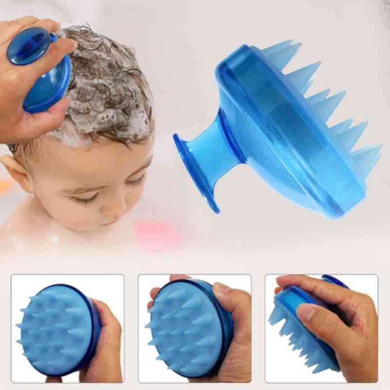 Silicone Hair Shampoo, Scalp Spa Slimming, Washing Comb, Shower Head Brush