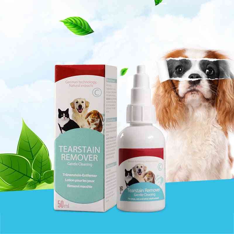 Cats Dogs, Eyes Tear Stain Remover, Anti-inflammatory Bactericidal Cleaner Liquid