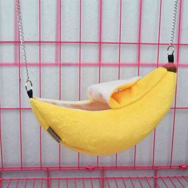 Zvířata design pet banán křeček krysa houpací síť klec