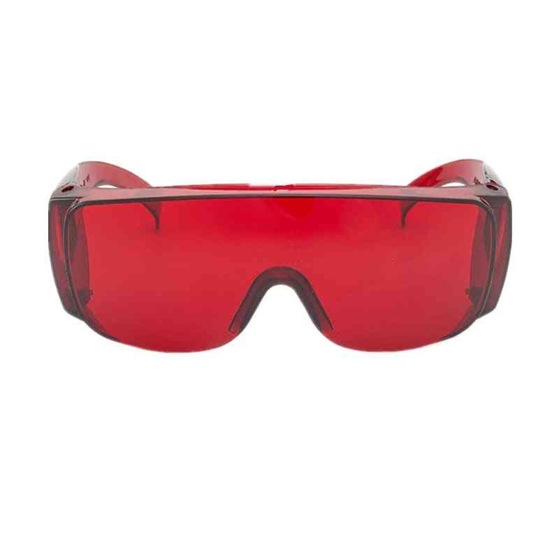 Dental Workplace, Eye Protection, Teeth Whitening, Goggle Glasses (red)