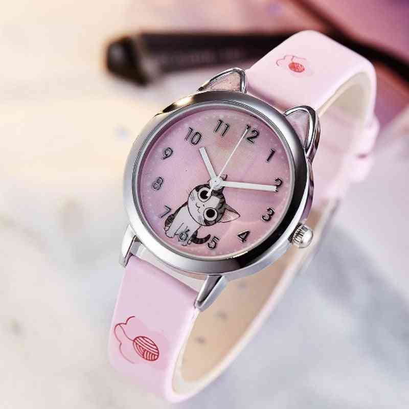 Cute Cat Fashion Jelly Clock, & Watch