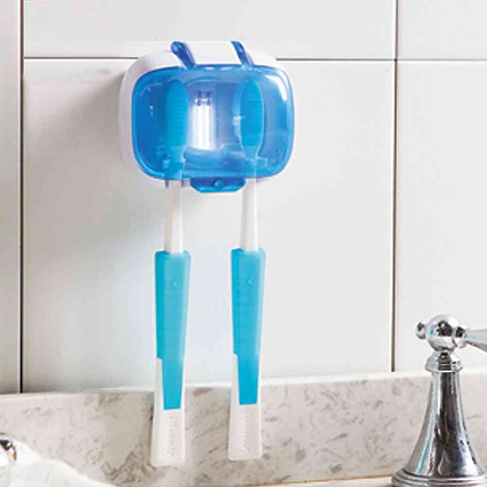 Household Uv Light Sterilizer Bathroom Wall Mount Toothbrush Box