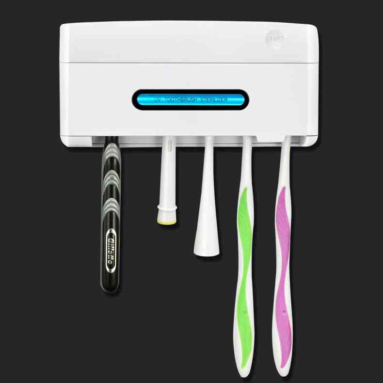 Wall-mounted Uv Electric Toothbrush Sanitizer