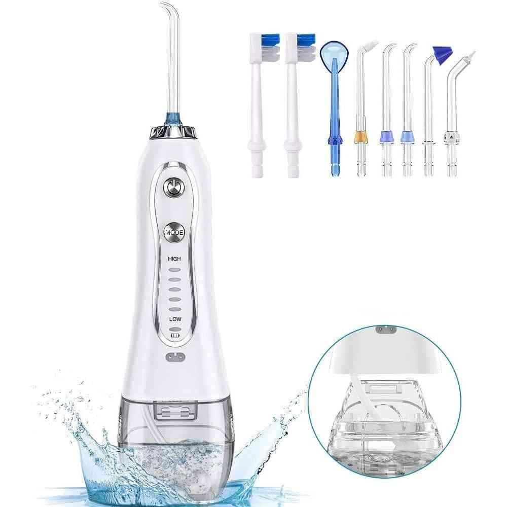 Irrigatore orale dentale senza fili impermeabile, idropulsore
