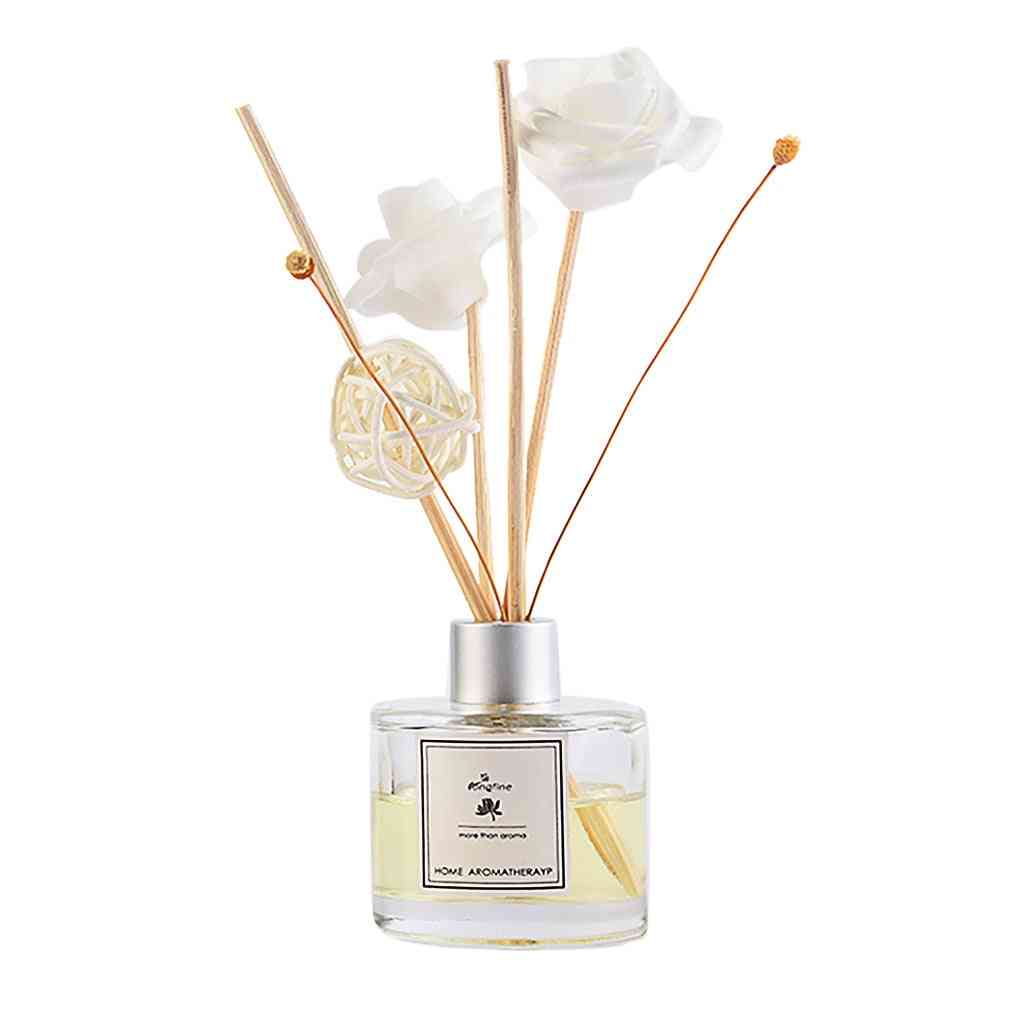 50ml- Reed Diffuser Sets With Natural Sticks, Glass Bottle And Scented Oil Perfume Set