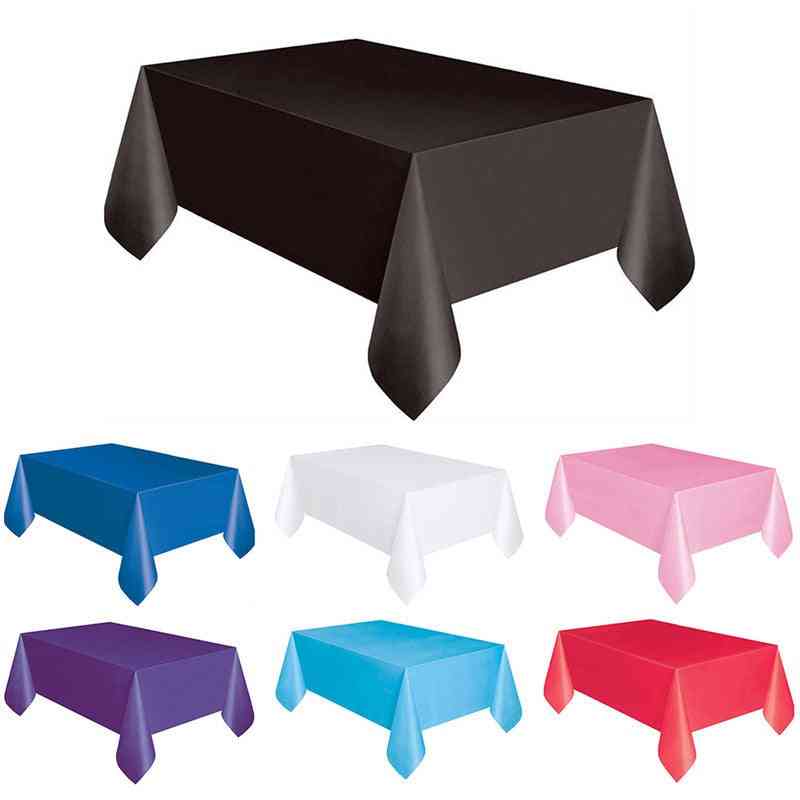 Disposable Tablecloths, Anti-oil Tableware For Wedding & Birthday