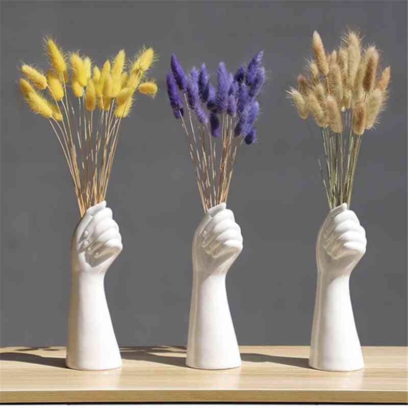 Nordic Style A Hand Vase Flower