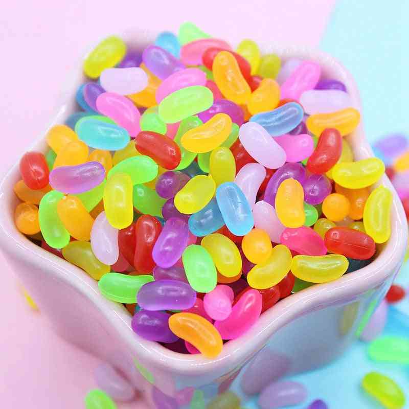 50pc- Slime Colorful, Soft Candy Charms, Sprinkles Filler Accessories