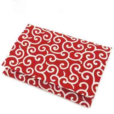 Japanse stijl - eenzijdig bedrukt, polyester zakdoek