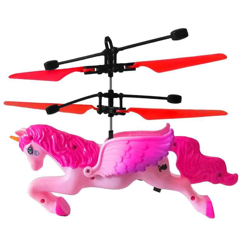 Rechargeable Hand Flying Horse, Led Remote Control Toy