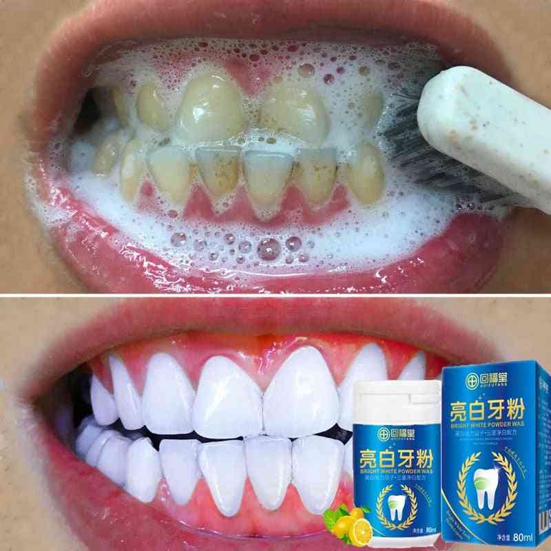 Teeth Whitening Powder, Tooth Cleansing Essence Dental Toothpaste  Kit