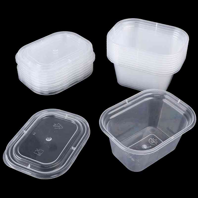 Slime Plasticine Clear Containers, Glue Putty Foam Ball Storage Boxes