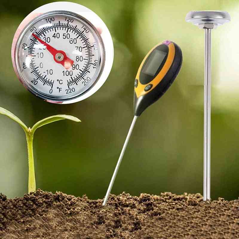 Stainless Steel Soil Thermometer Stem