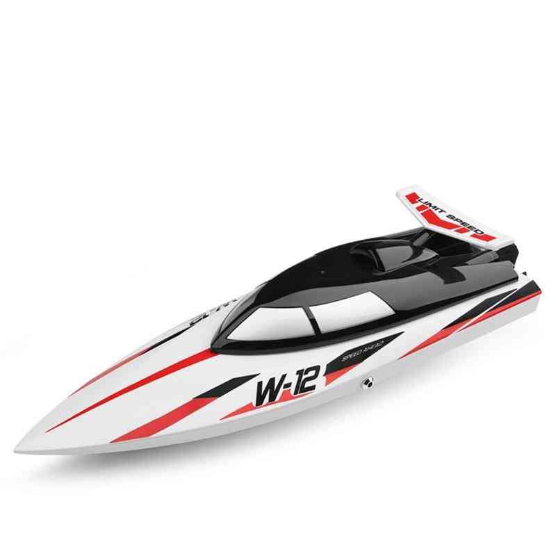 Wltoys Remote Control Boat  High Speed Radio Rc Ship For (red White)