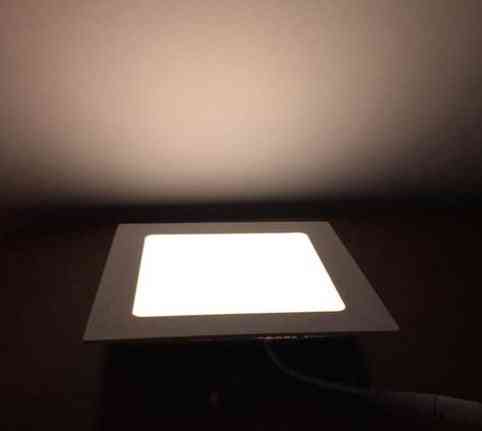 Ultra Thin- Round & Square Led Panel, Downlight, Ceiling Recessed Light