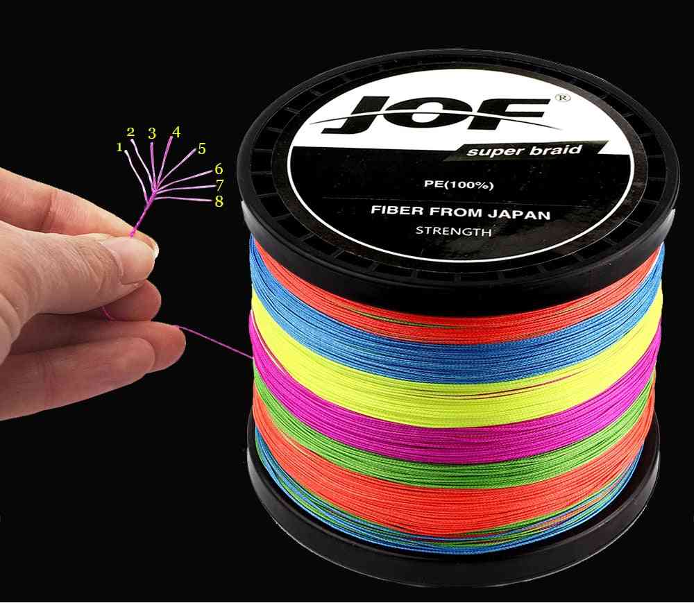 8-strands Multicolor- Braided Fishing Line Weave Set-1