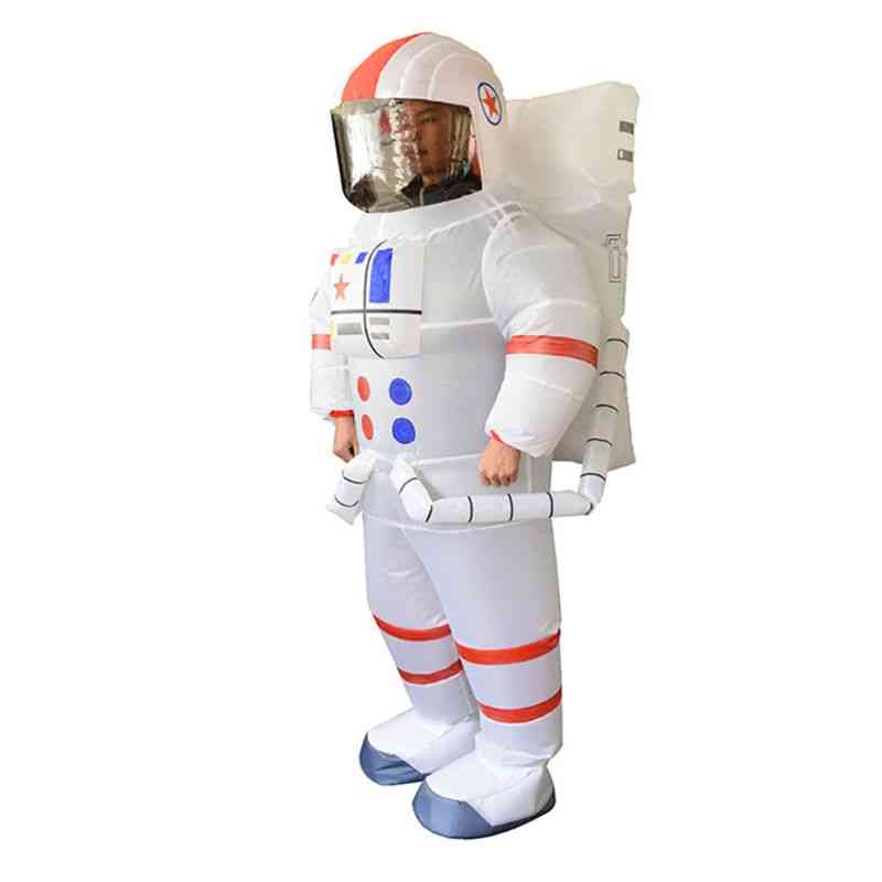 Astronaut, kozmonaut, nafukovací kostým v kostýme / kombinéze, cosplay