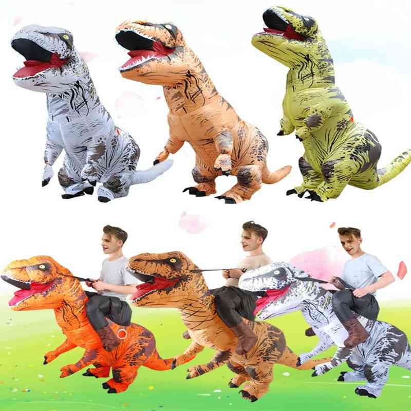 Costume da dinosauro gonfiabile