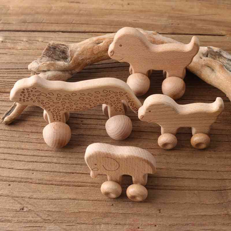 Bøgetræskugler dyr montessori legetøj