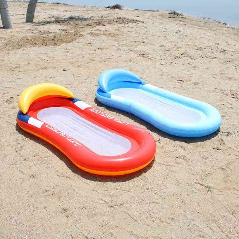 Inflatable Mattress, Water Floating Sleep Bed Recliner Toy