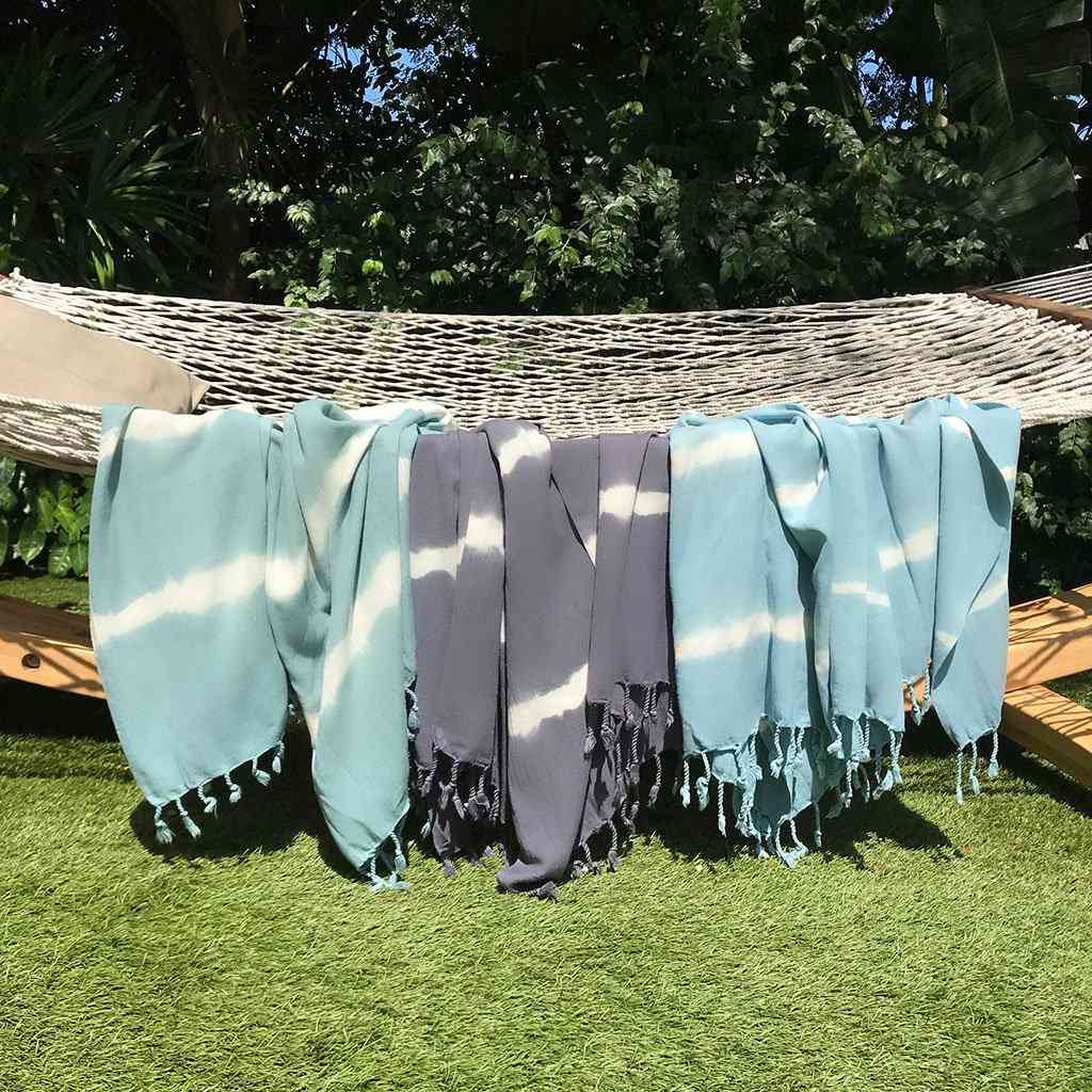 Lapis tie dye - ręcznik plażowy