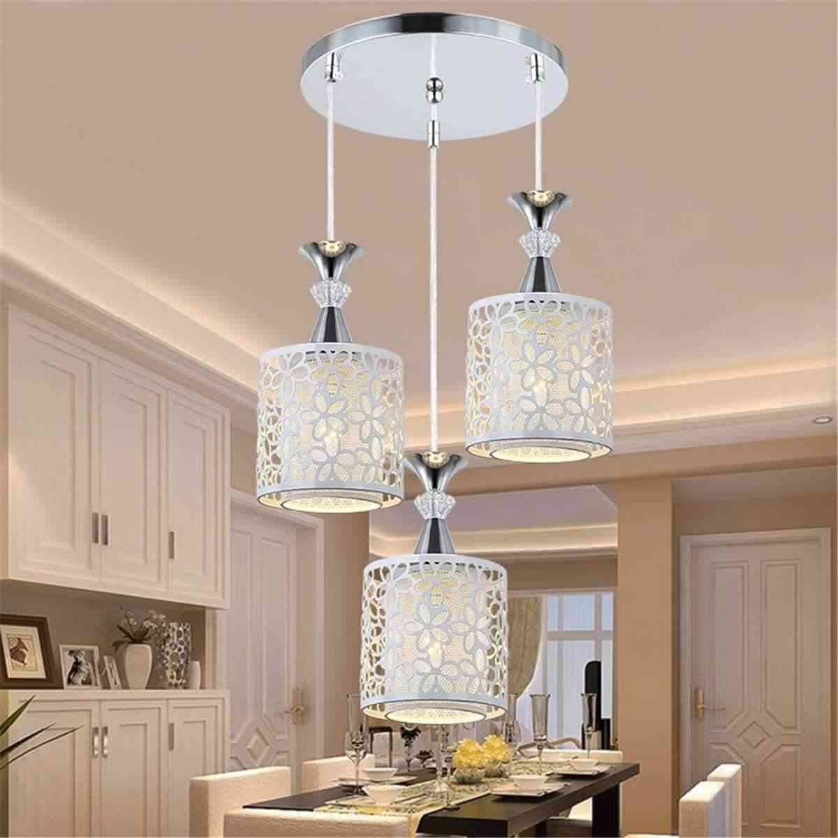Moderní křišťálové stropní lampy - led žárovky