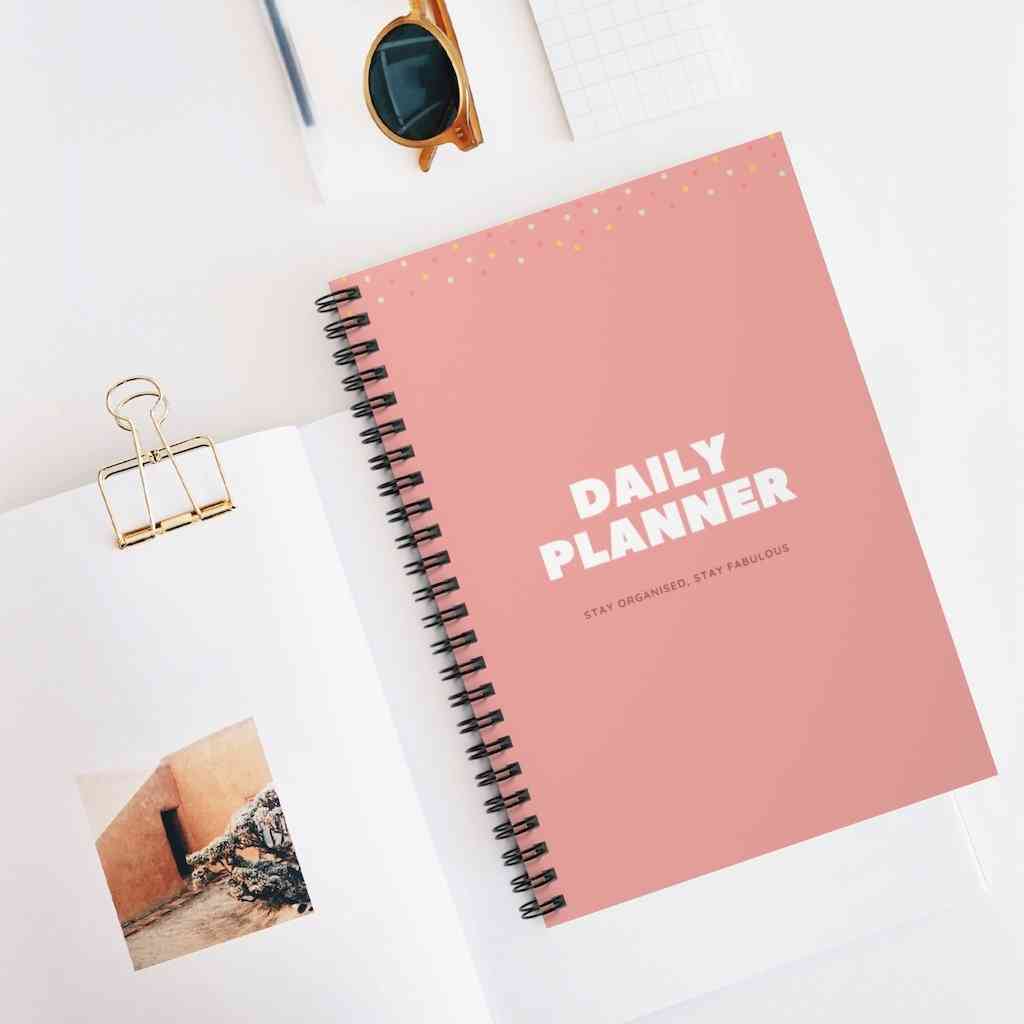 Stay Organised,stay Fabulous Daily Planner