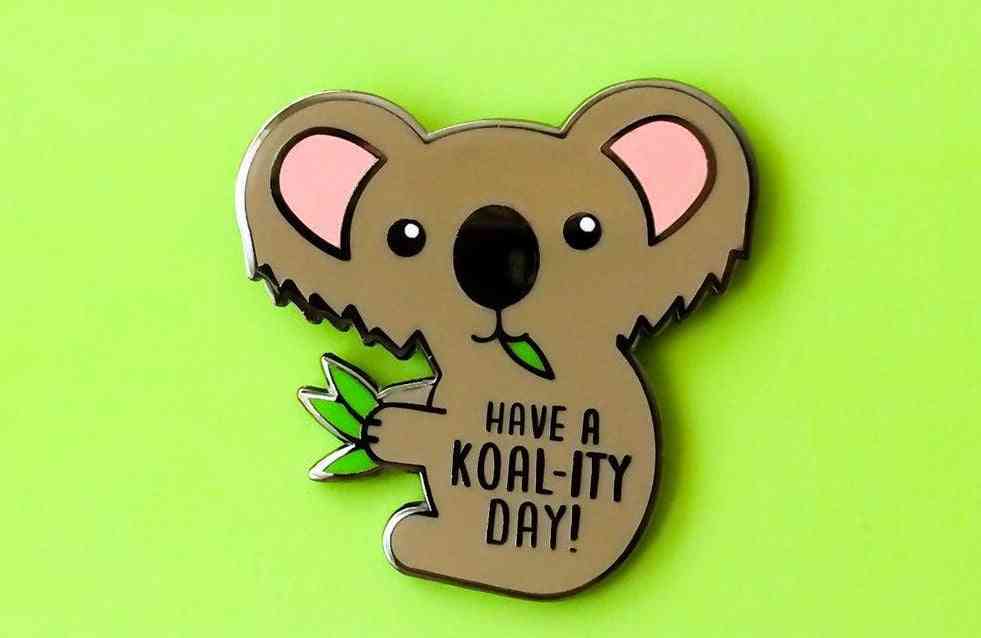 Koala Enamel Pin